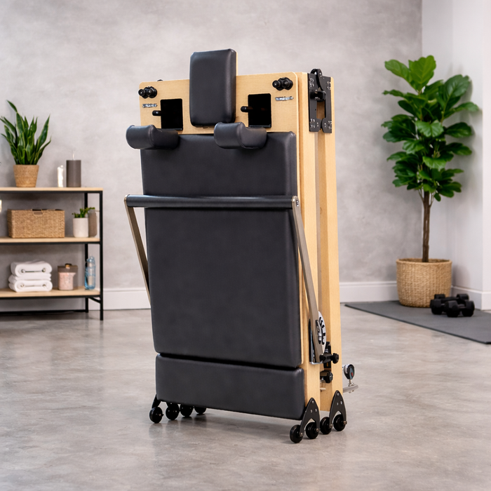 Reformer Pilates Flex™ – Pliable, parfait pour petits studios et domiciles