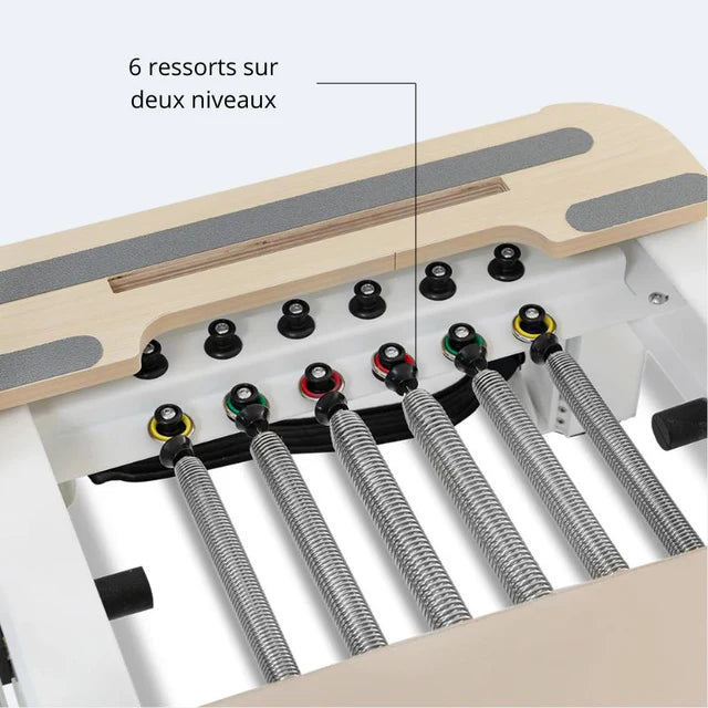 Reformer Aluminium Pilates Flex™ – Pliable, parfait pour petits studios et domiciles Prix habituel